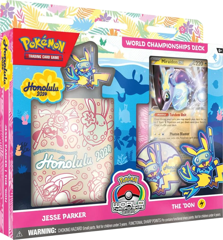Deck des Championnats du Monde 2024 : Jesse Parker (The 'Don) — World Championship Decks — Pokemon