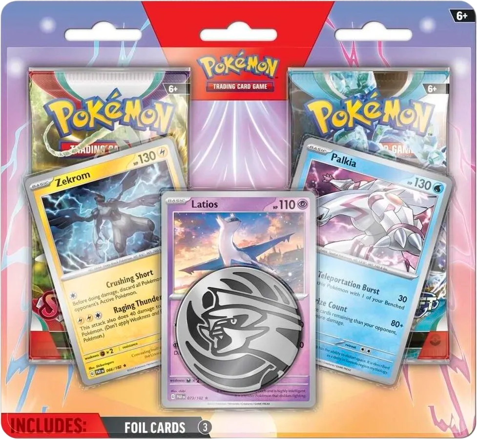 Enhanced 2-Pack Blister Pack [Latios, Zekrom & Palkia] — Miscellaneous Cards & Products — Pokémon