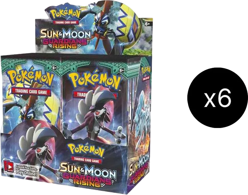Case de displays Gardiens Ascendants — SM - Guardians Rising — Pokemon