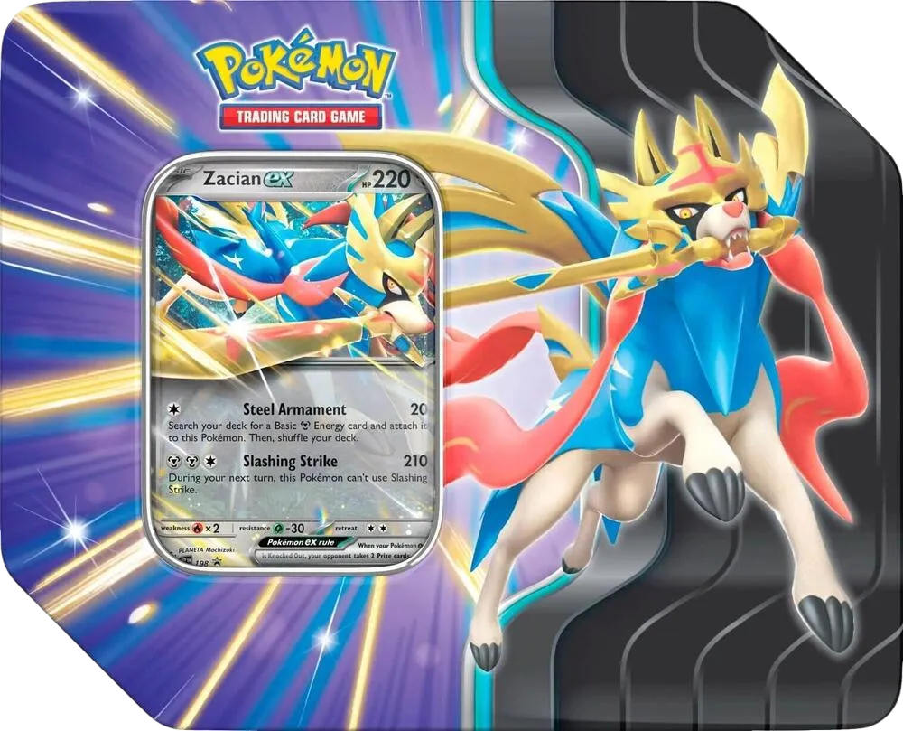 Pokébox Slashing Legends : Zacian-ex — Miscellaneous Cards & Products — Pokemon