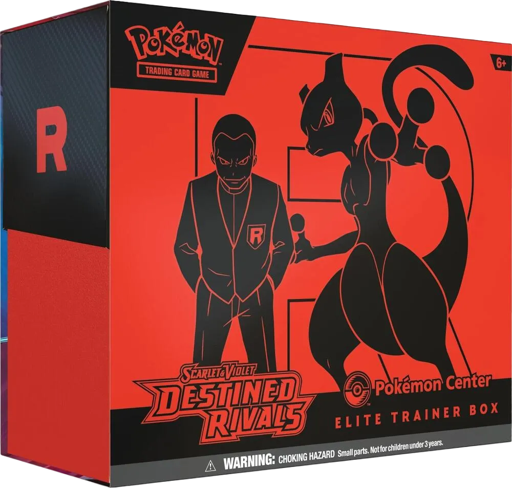 Destined Rivals Pokemon Center Elite Trainer Box (Exclusive) — SV10: Destined Rivals — Pokemon