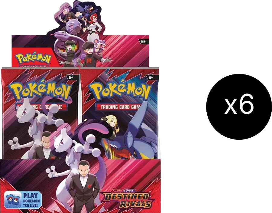 Destined Rivals Booster Box Case — SV10: Destined Rivals — Pokemon
