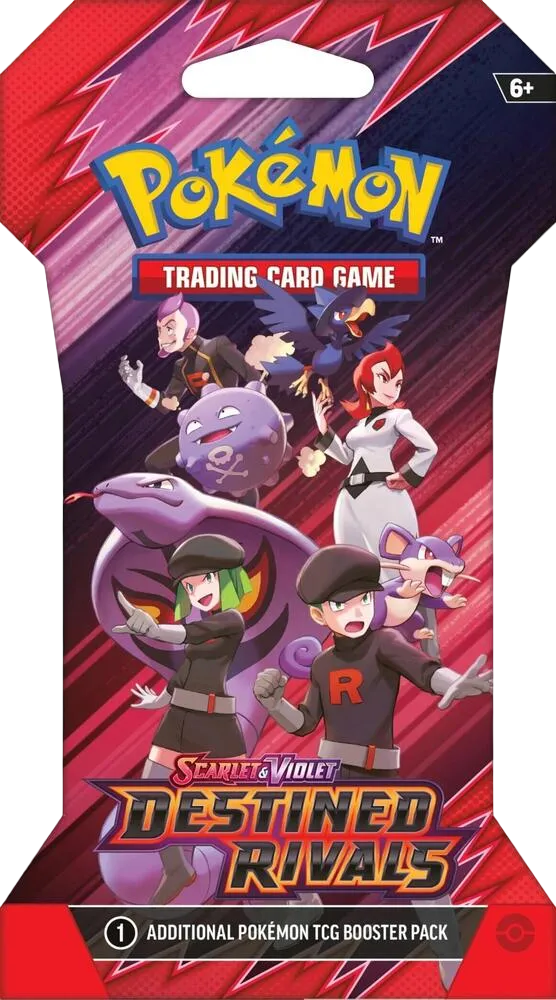 Destined Rivals Sleeved Booster Pack — SV10: Destined Rivals — Pokemon
