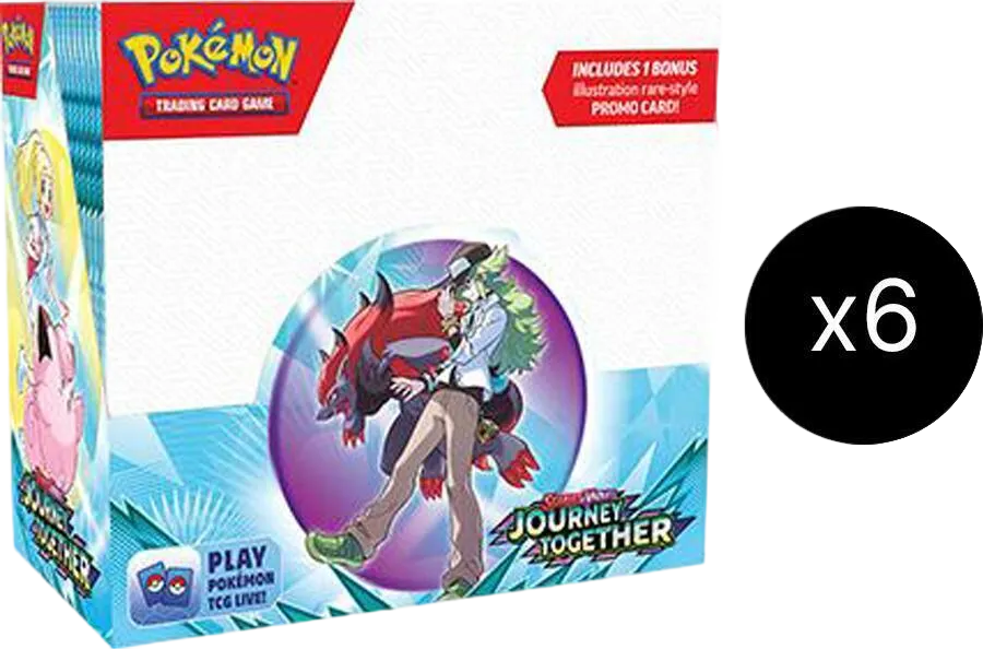 Journey Together Enhanced Booster Box Case — SV09: Journey Together — Pokemon