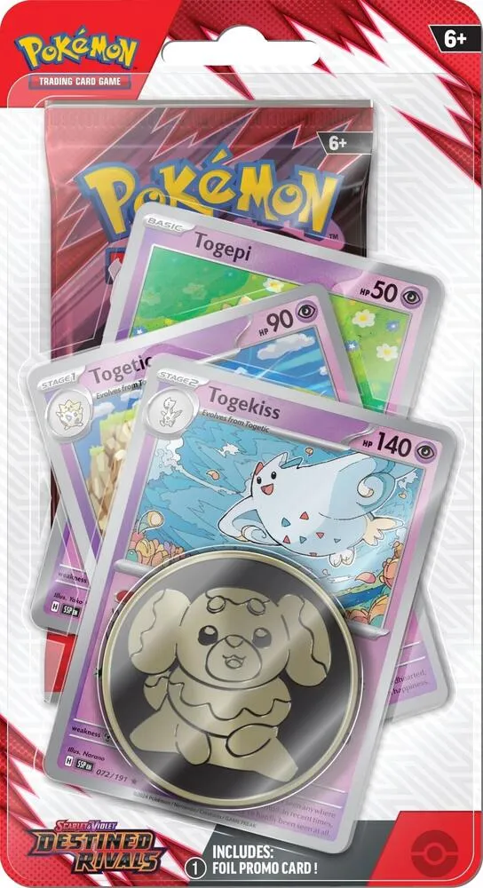 Destined Rivals Premium Checklane Blister [Togekiss] — SV10: Destined Rivals — Pokemon