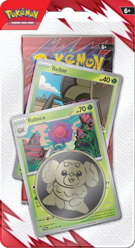 Destined Rivals Premium Checklane Blister [Rabsca] — SV10: Destined Rivals — Pokemon