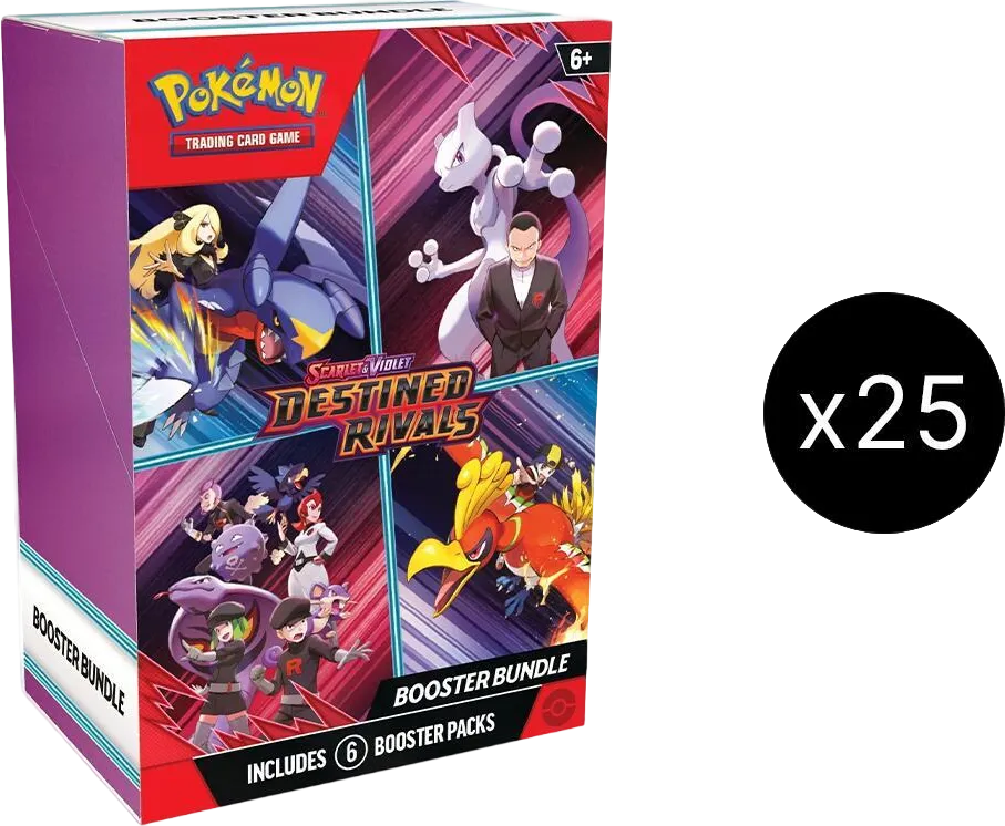Destined Rivals Booster Bundle Case — SV10: Destined Rivals — Pokemon