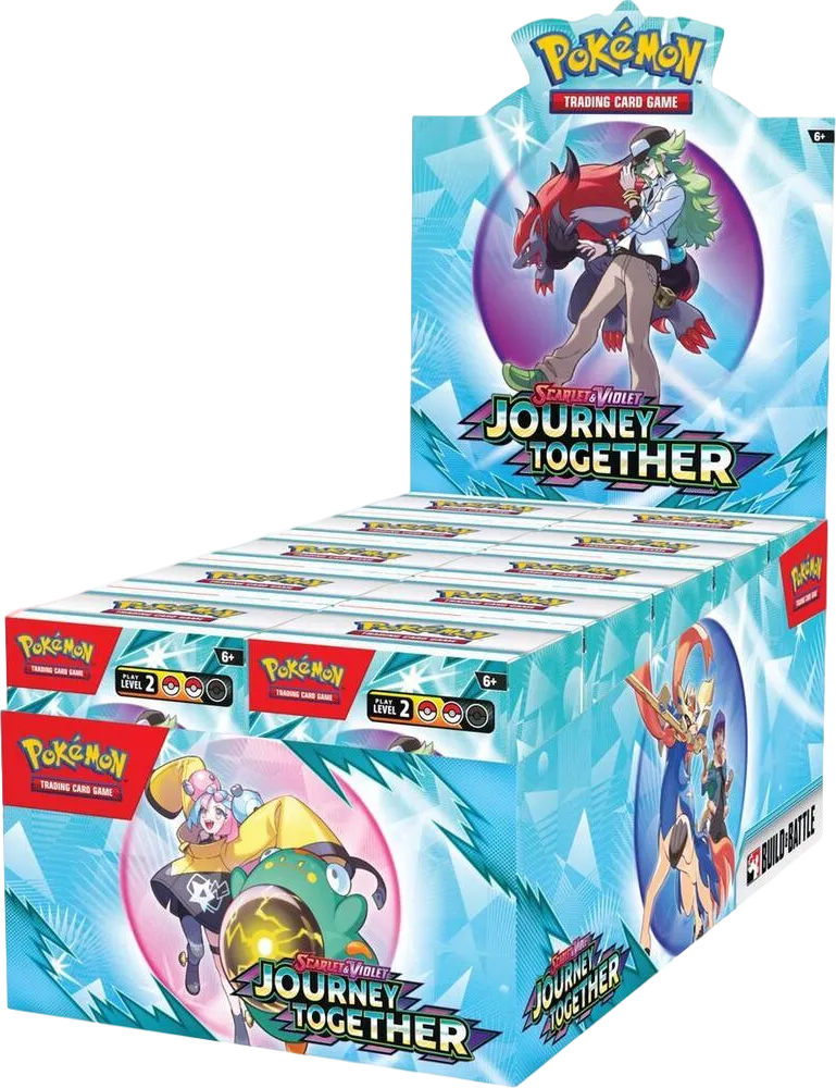 Journey Together Build & Battle Box Display — SV09: Journey Together — Pokemon