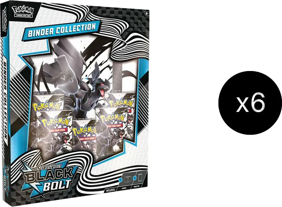 Black Bolt Binder Collection Case — SV: Black Bolt — Pokemon