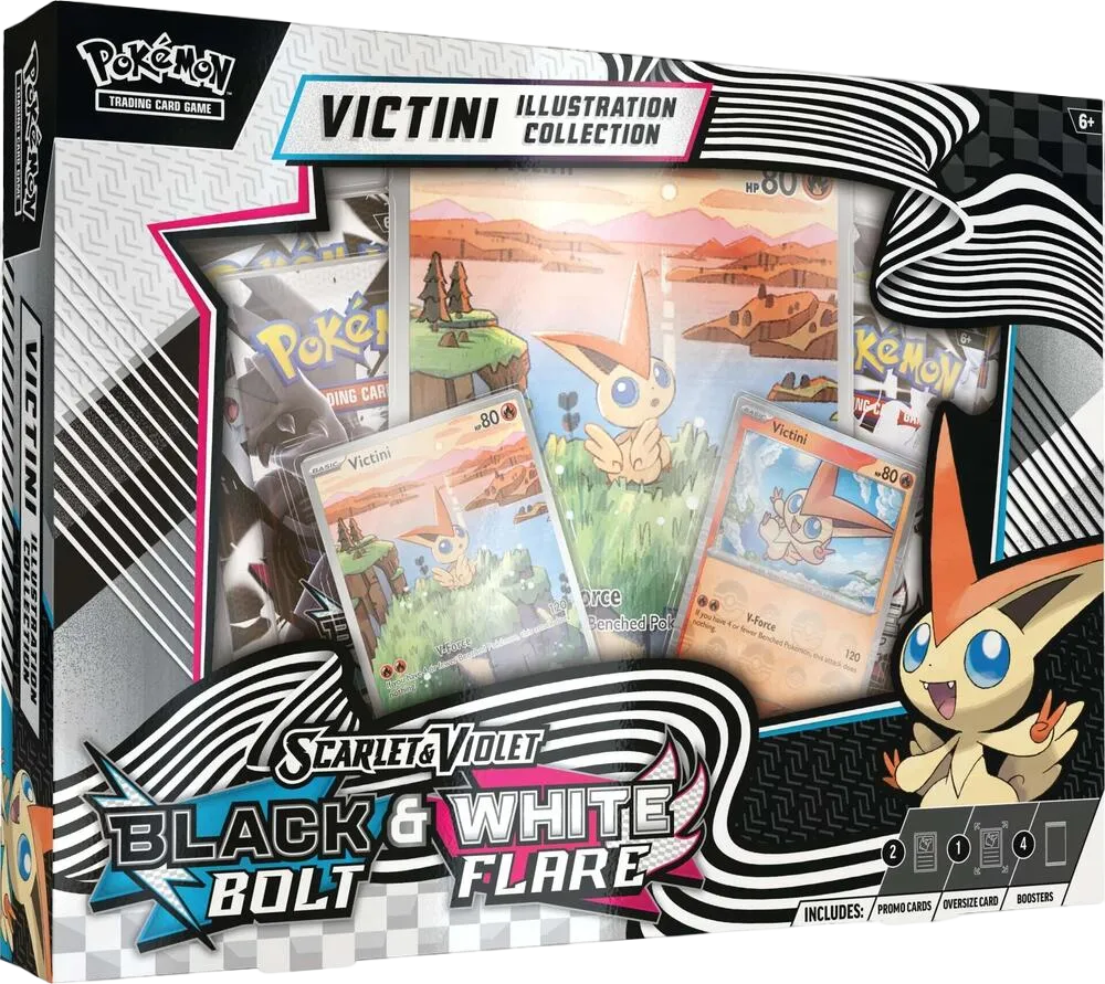 Unova Victini Illustration Collection — SV: Black Bolt — Pokemon