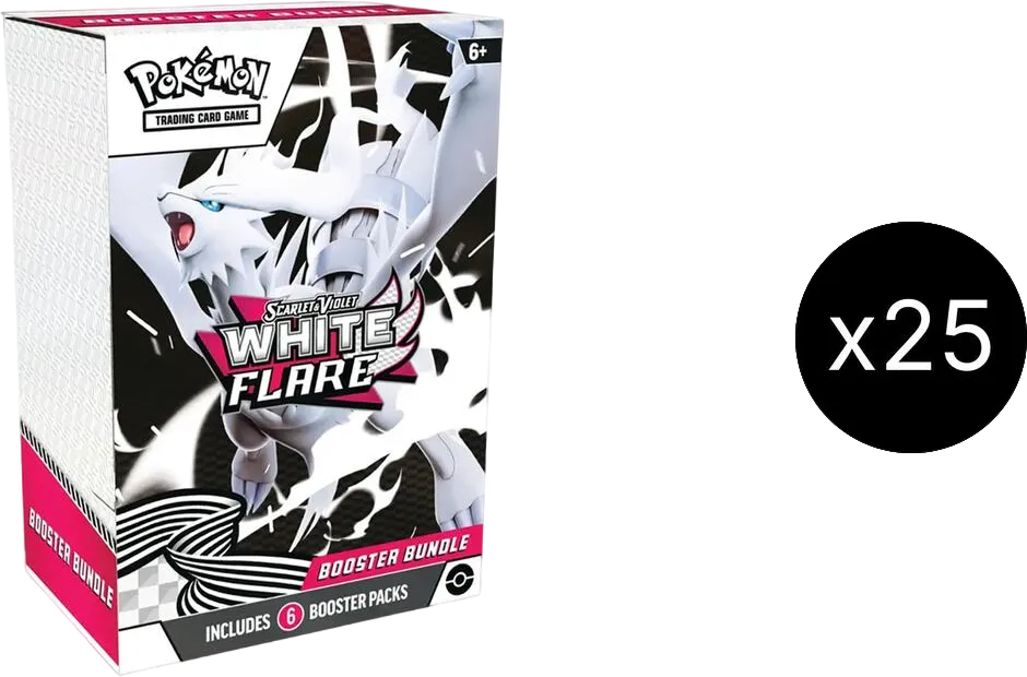 White Flare Booster Bundle Case — SV: White Flare — Pokemon
