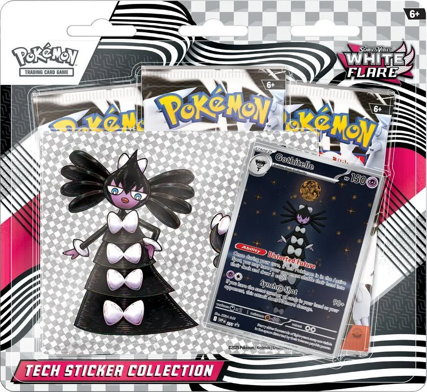 White Flare Tech Sticker Collection — SV: White Flare — Pokemon