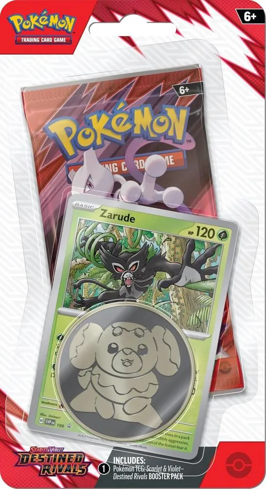 Destined Rivals Single Pack Blister [Zarude] — SV10: Destined Rivals — Pokemon