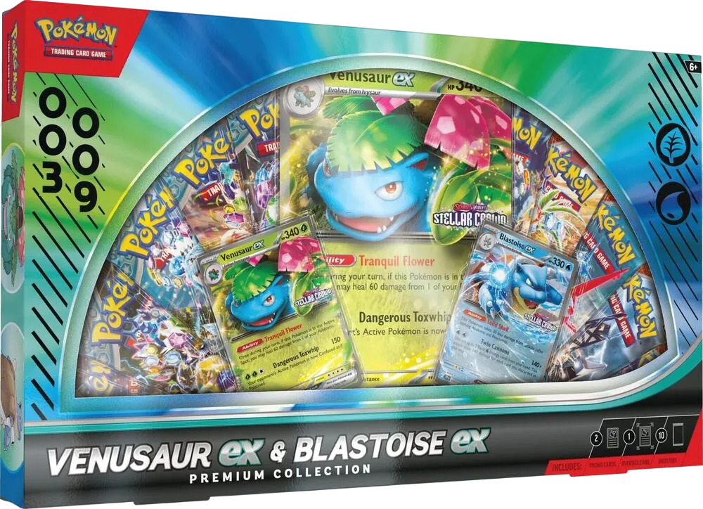 Collection Premium Florizarre-ex et Tortank-ex — Miscellaneous Cards & Products — Pokemon
