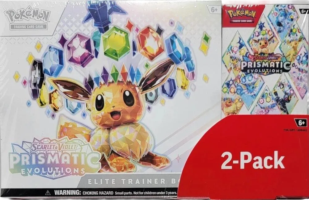 Lot Costco Évolutions Prismatiques : 2 ETB + Bundle — Miscellaneous Cards & Products — Pokemon