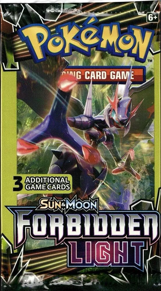 Forbidden Light 3-Card Booster Pack — SM - Forbidden Light — Pokemon