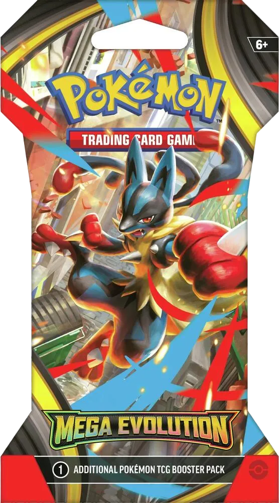 Sleeved Booster Méga-Évolution — ME01: Mega Evolution — Pokemon