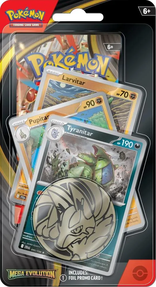 Premium Checklane Blister Méga-Évolution : Tyranocif — ME01: Mega Evolution — Pokemon