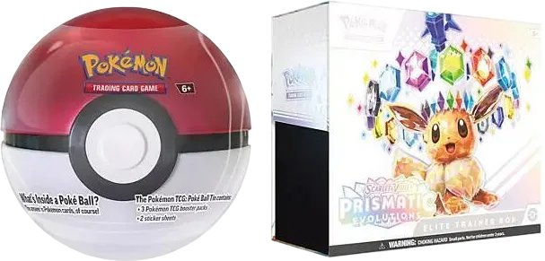 ETB Évolutions Prismatiques + Pokébox Poké Ball (Sam's Club) — Miscellaneous Cards & Products — Pokemon
