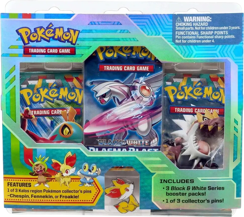 Tripack Pin XY : Feunnec — XY Base Set — Pokemon