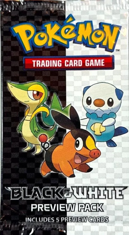 Preview Pack Noir & Blanc — Black and White — Pokemon