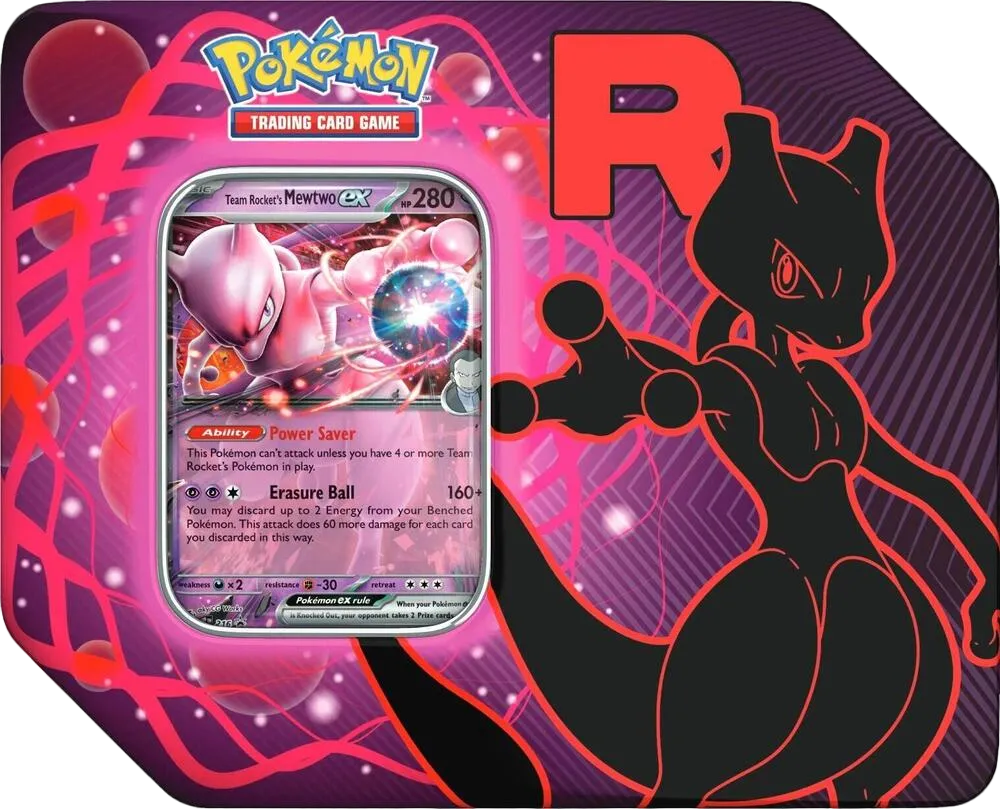 Pokébox Team Rocket : Mewtwo-ex de la Team Rocket — Miscellaneous Cards & Products — Pokemon