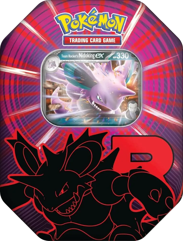 Pokébox Team Rocket : Nidoking-ex de la Team Rocket (version internationale) — Miscellaneous Cards & Products — Pokemon