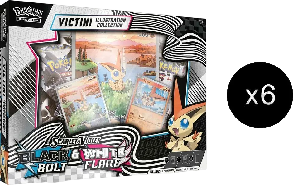 Unova Victini Illustration Collection Case — SV: Black Bolt — Pokemon