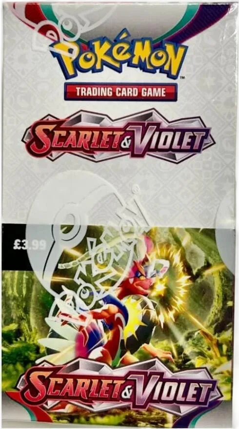 Scarlet & Violet Half Booster Box — SV01: Scarlet & Violet Base Set — Pokemon
