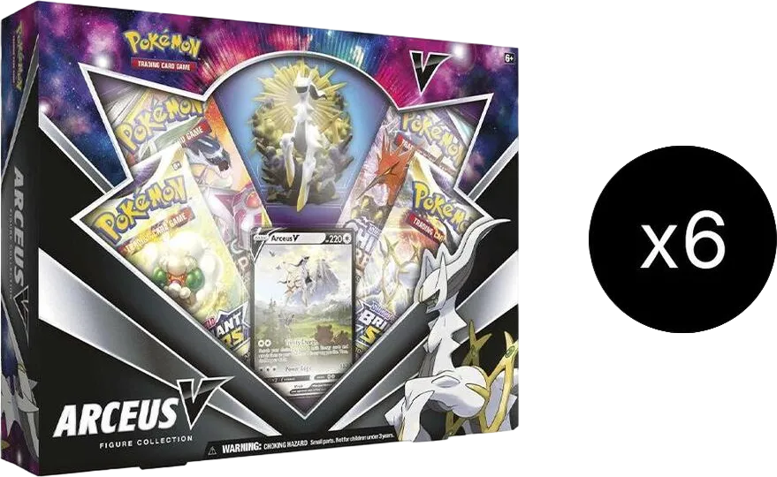 Arceus V Figure Collection Case — SWSH09: Brilliant Stars — Pokemon