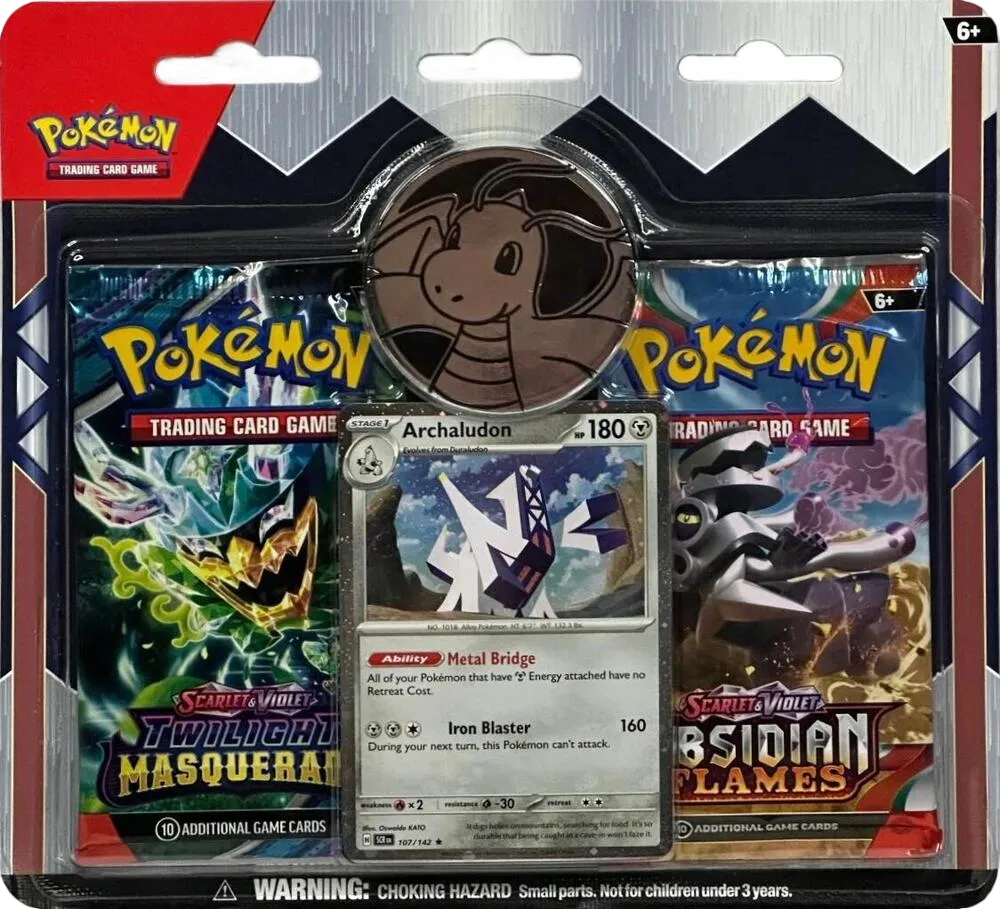 Duopack Checklane : Pondralugon (3-tab) — Miscellaneous Cards & Products — Pokemon