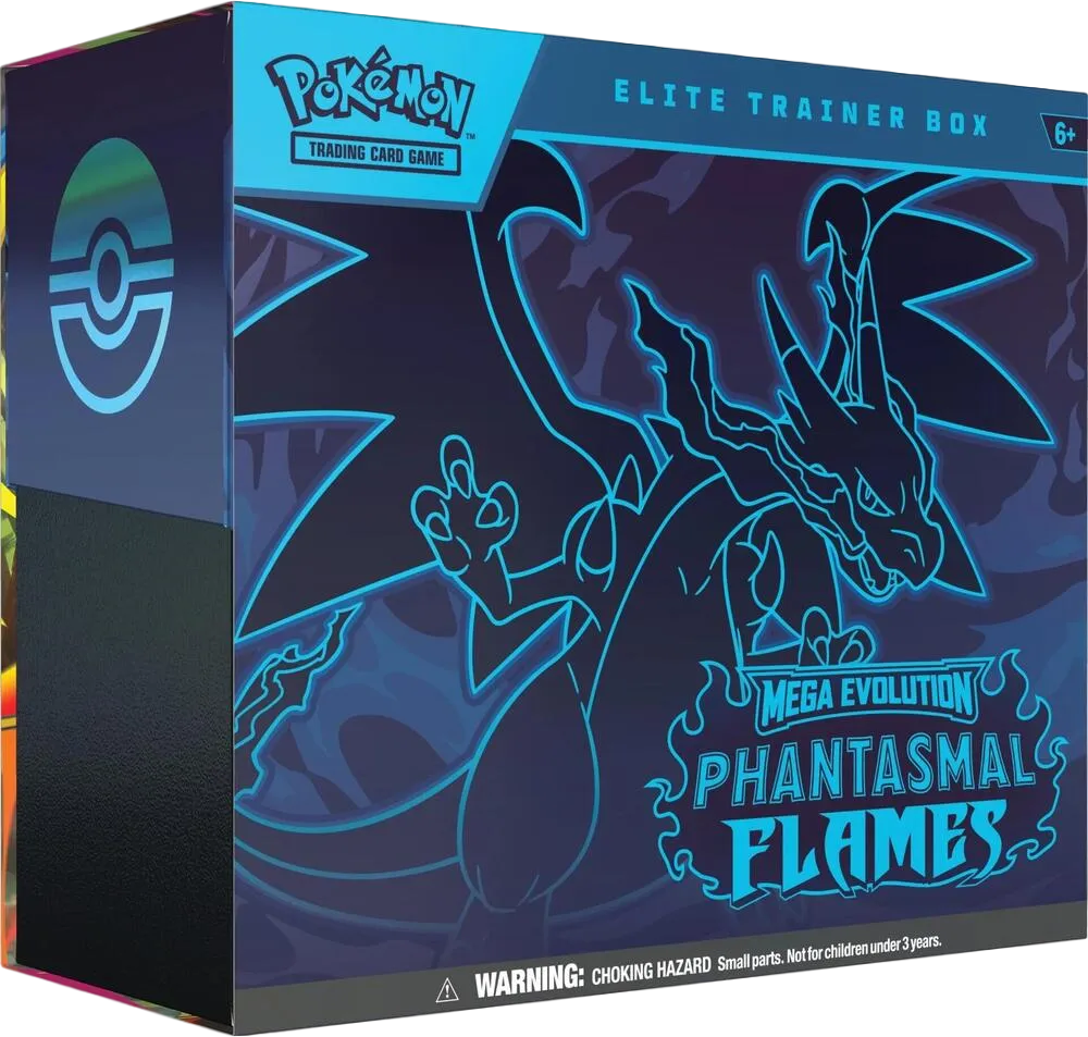 Phantasmal Flames Elite Trainer Box — ME02: Phantasmal Flames — Pokémon