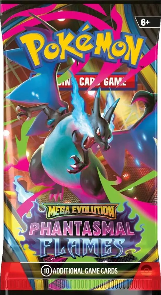 Phantasmal Flames Booster Pack — ME02: Phantasmal Flames — Pokemon