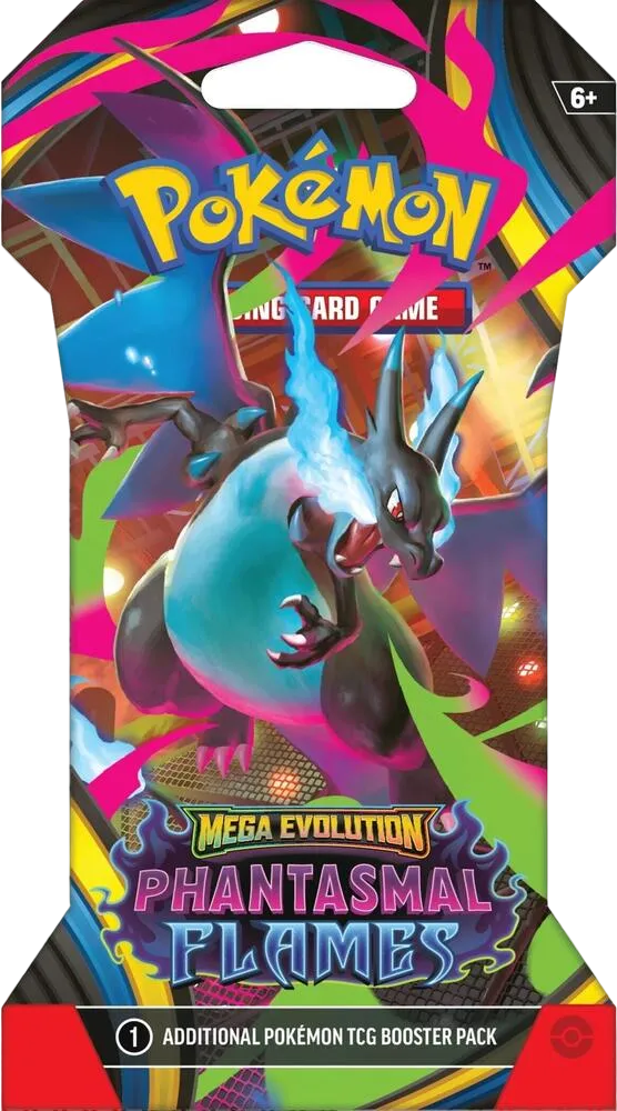Sleeved Booster Flammes Fantasmagoriques — ME02: Phantasmal Flames — Pokémon