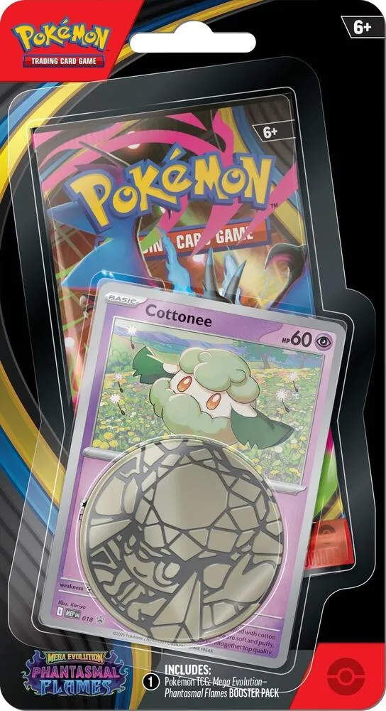 Phantasmal Flames Single Pack Blister [Cottonee] — ME02: Phantasmal Flames — Pokemon