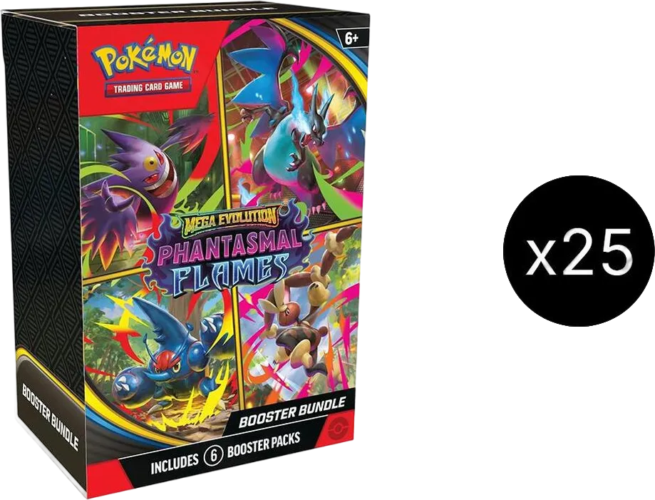 Phantasmal Flames Booster Bundle Case — ME02: Phantasmal Flames — Pokemon