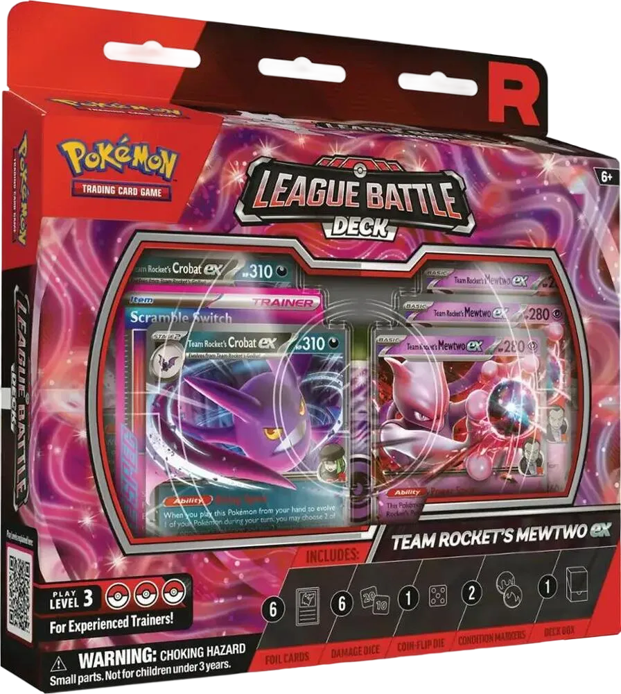 Deck de Combat de Ligue Mewtwo-ex de la Team Rocket — Miscellaneous Cards & Products — Pokemon