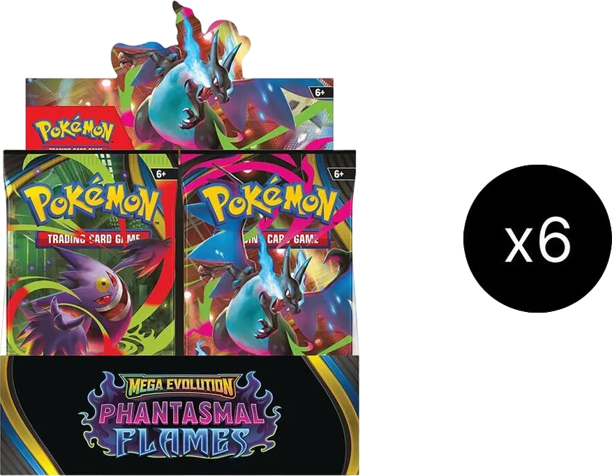 Phantasmal Flames Booster Box Case — ME02: Phantasmal Flames — Pokemon