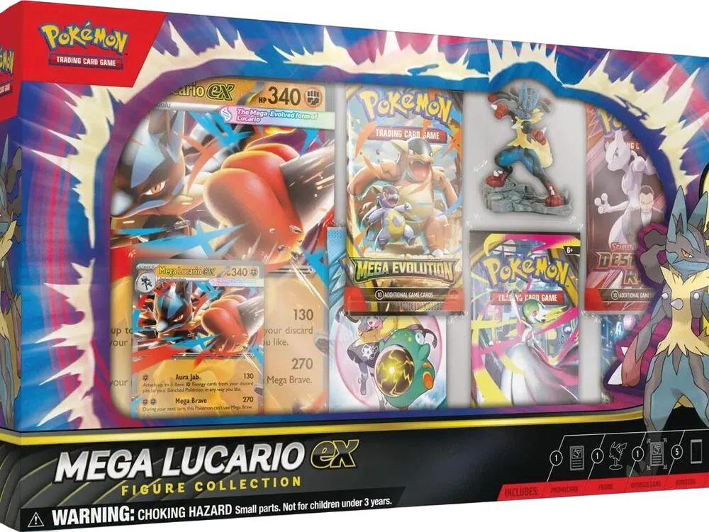 Premium Figure Collection Méga-Lucario-ex — Miscellaneous Cards & Products — Pokemon
