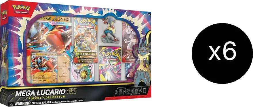 Case de Premium Figure Collection Méga-Lucario-ex — Miscellaneous Cards & Products — Pokemon