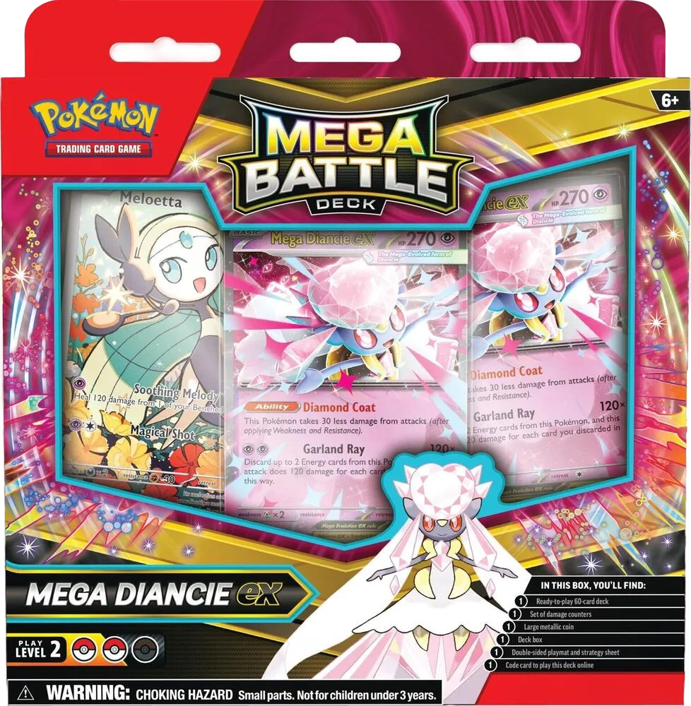 Deck de combat Méga-Diancie-ex — Miscellaneous Cards & Products — Pokemon