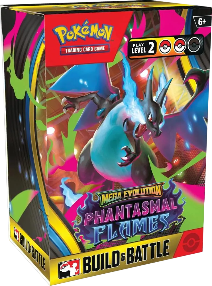 Phantasmal Flames Build & Battle Box — ME02: Phantasmal Flames — Pokemon