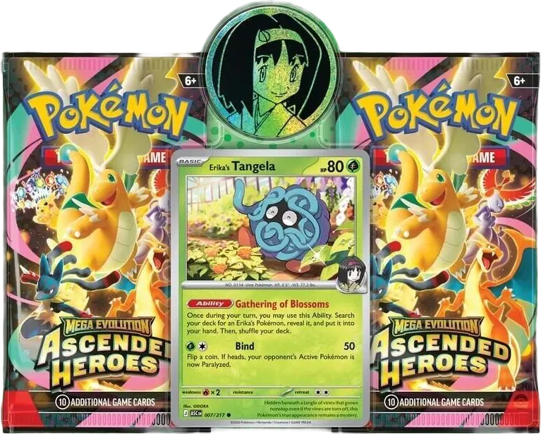 Mega Evolution: Ascended Heroes Collection - Erika — ME: Ascended Heroes — Pokemon