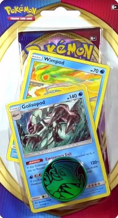 Sword & Shield Single Blister Pack [Wimpod & Golisopod] — SWSH01: Sword & Shield Base Set — Pokemon