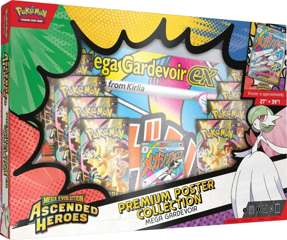 Premium Poster Collection: Mega Gardevoir — ME: Ascended Heroes — Pokémon