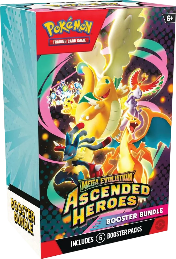 Ascended Heroes Booster Bundle — ME: Ascended Heroes — Pokémon