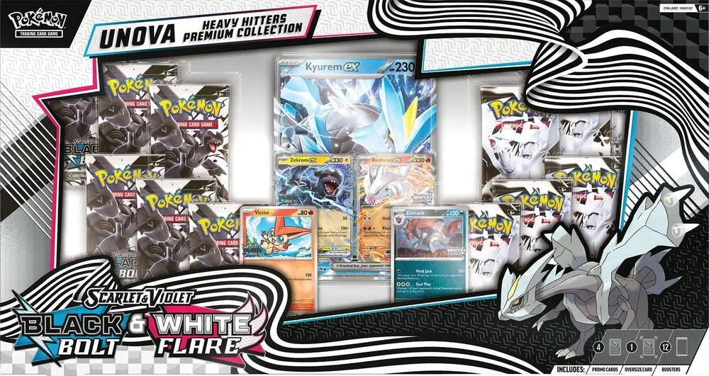 Unova Heavy Hitters Premium Collection — SV: Black Bolt — Pokemon