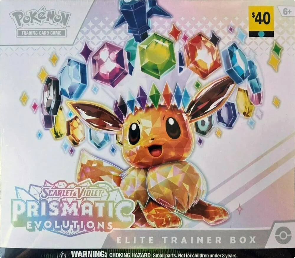 Prismatic Evolutions Elite Trainer Box (Dollar General Exclusive) — SV: Prismatic Evolutions — Pokemon
