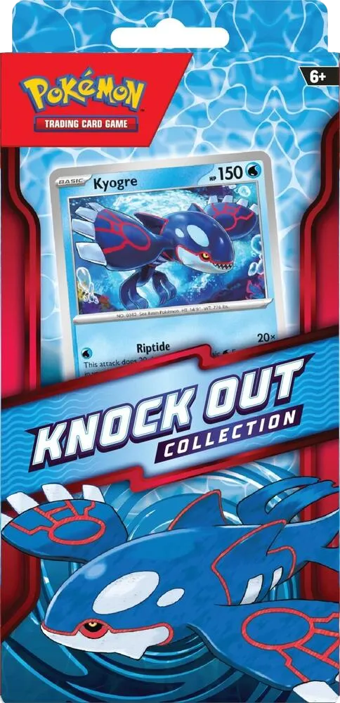 Knock Out Collection Kyogre — Miscellaneous Cards & Products — Pokemon