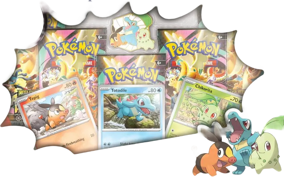 Ascended Heroes First Partners Deluxe Pin Collection — ME: Ascended Heroes — Pokémon
